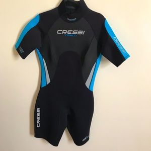Women’s shorty wetsuit by Cressi. Size XL